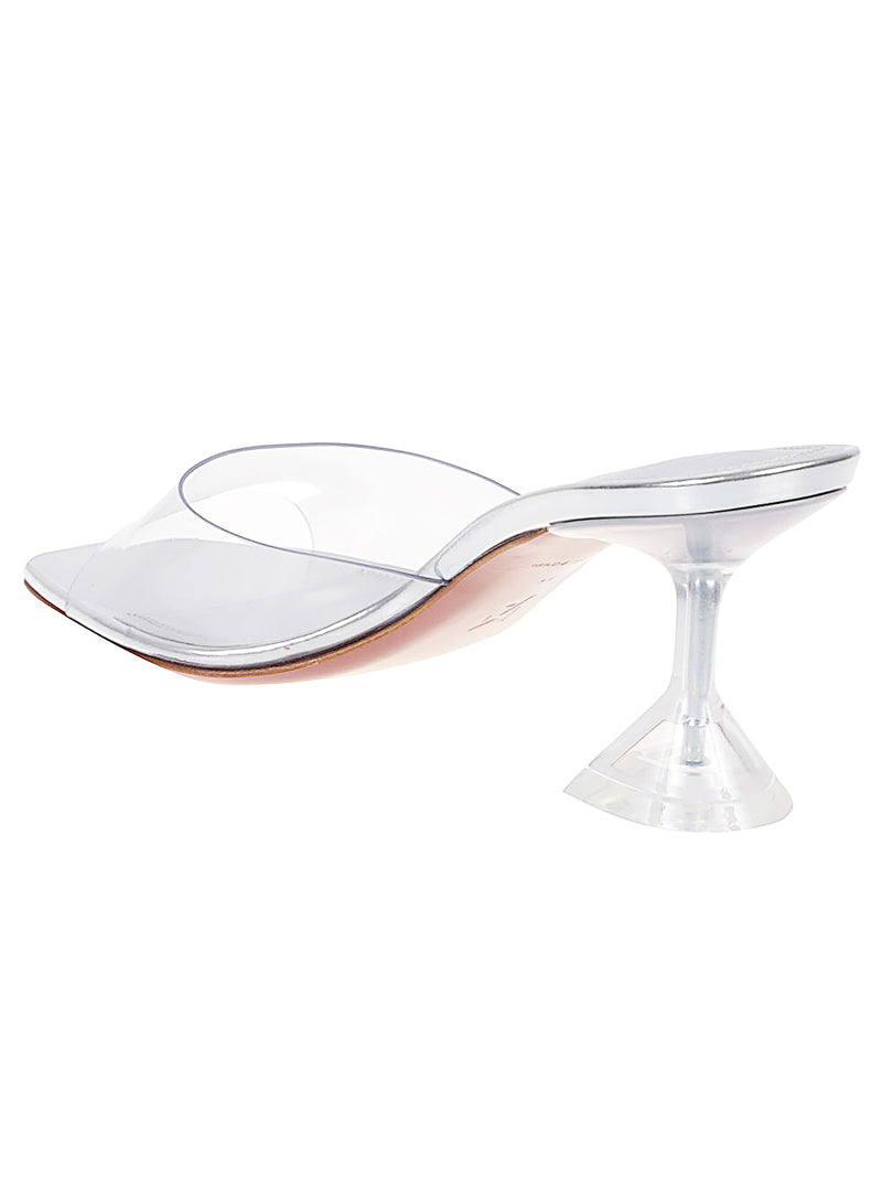Amina Muaddi Lupita Glass Slipper | Urbalenti™ NYC