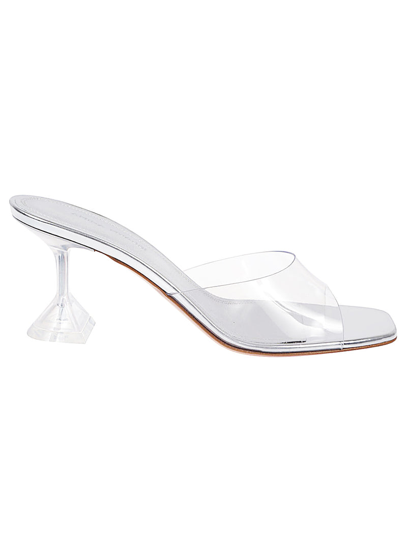 Amina Muaddi Lupita Glass Slipper | Urbalenti™ NYC