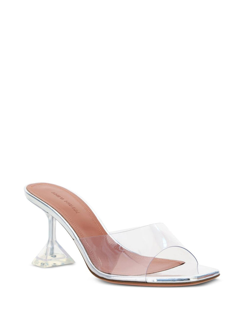 Amina Muaddi Lupita Glass Slipper | Urbalenti™ NYC