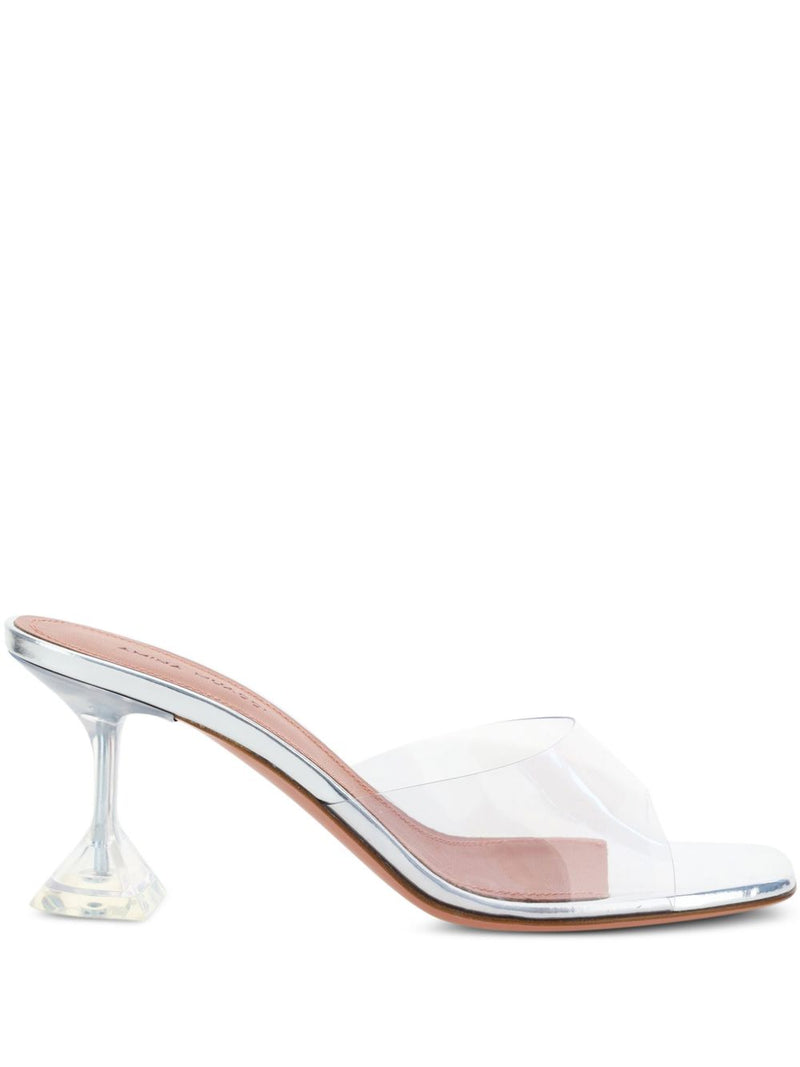 Amina Muaddi Lupita Glass Slipper | Urbalenti™ NYC