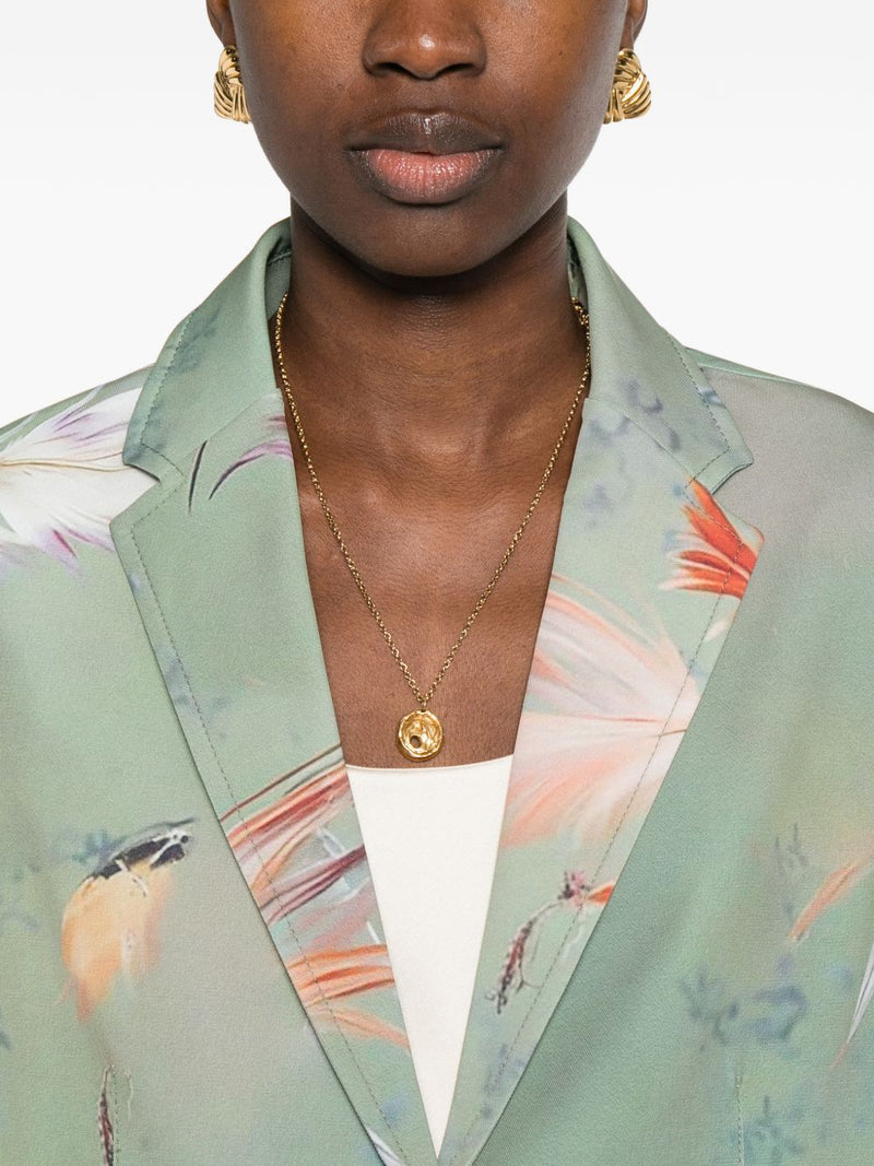 SISSIOTTOSTYLE Sissiottostyle Printed single-breasted blazer jacket
