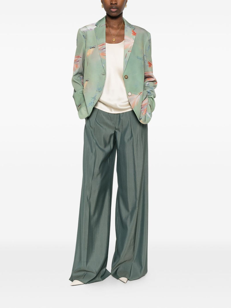 SISSIOTTOSTYLE Sissiottostyle Printed single-breasted blazer jacket