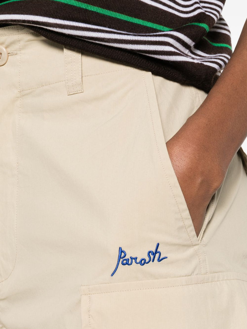 Parosh Parosh P.A.R.O.S.H. Nylon and cotton trousers