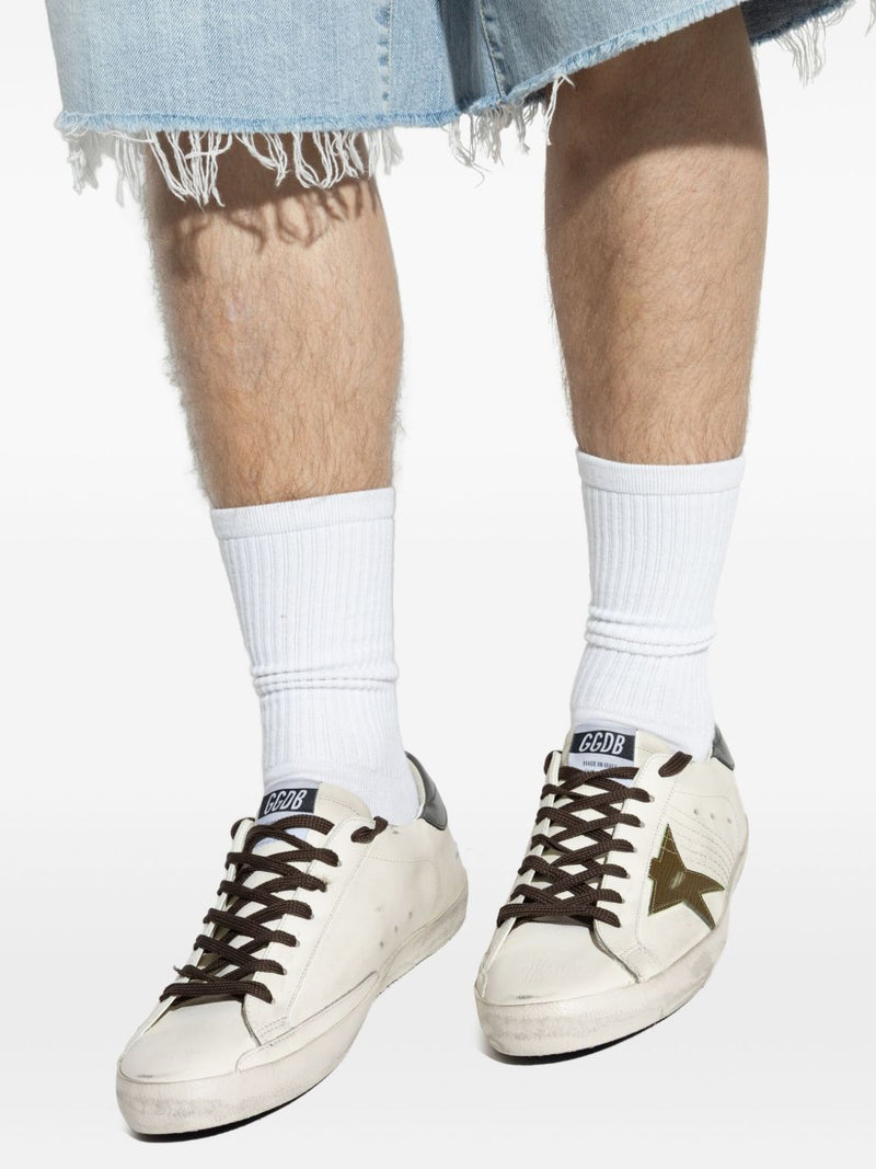Golden Goose Super-Star Leeather Sneakers Variant 1 | Urbalenti™ NYC