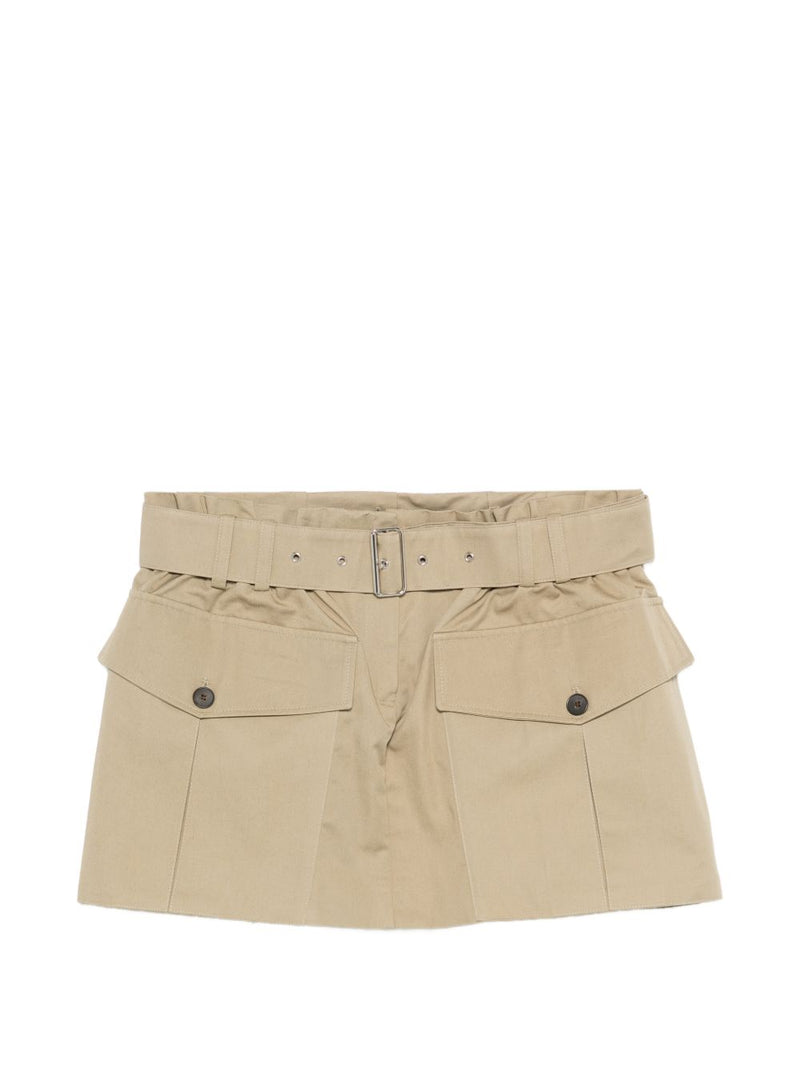 Iro Iro Inoa cotton blend skirt