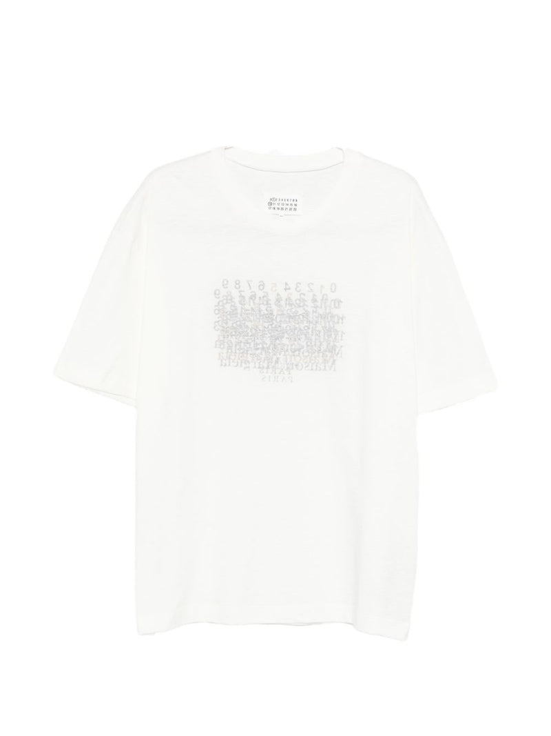 Maison Margiela Logo cotton t-shirt | Urbalenti™ NYC