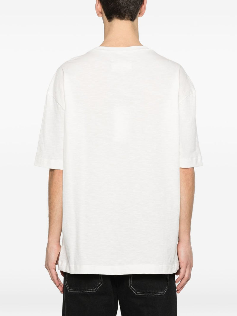 Maison Margiela Logo cotton t-shirt | Urbalenti™ NYC