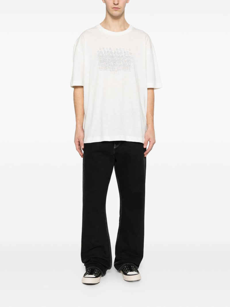 Maison Margiela Logo cotton t-shirt | Urbalenti™ NYC