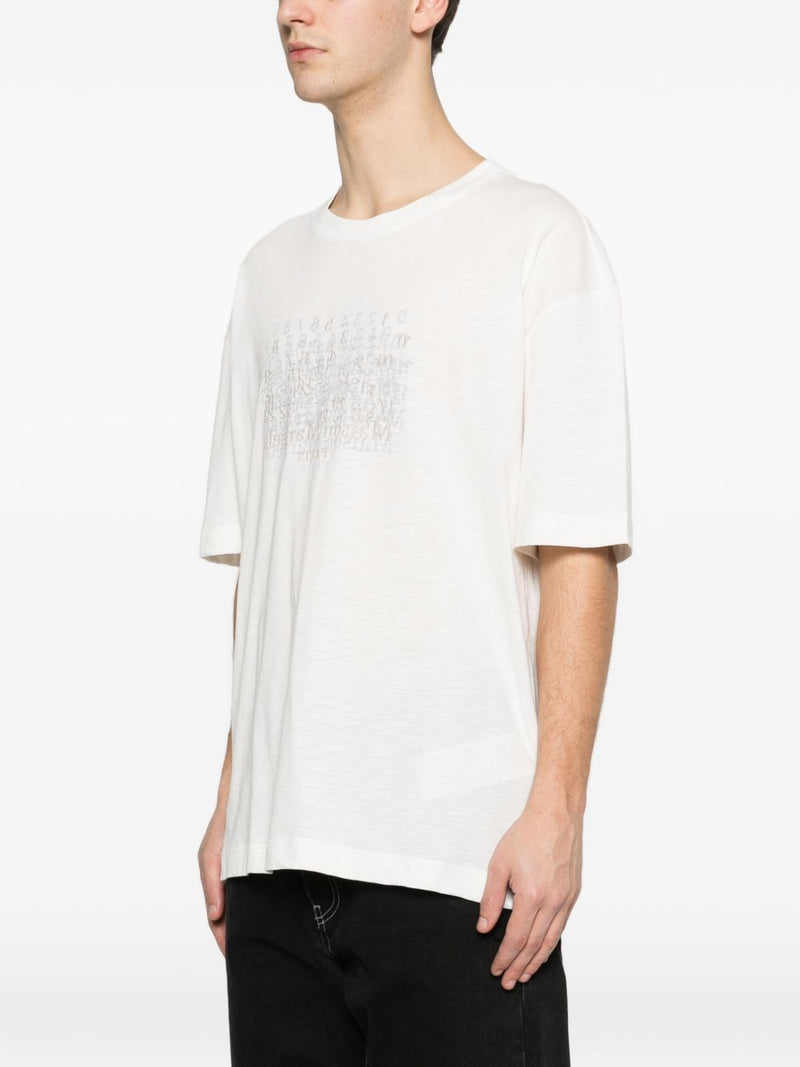 Maison Margiela Logo cotton t-shirt | Urbalenti™ NYC