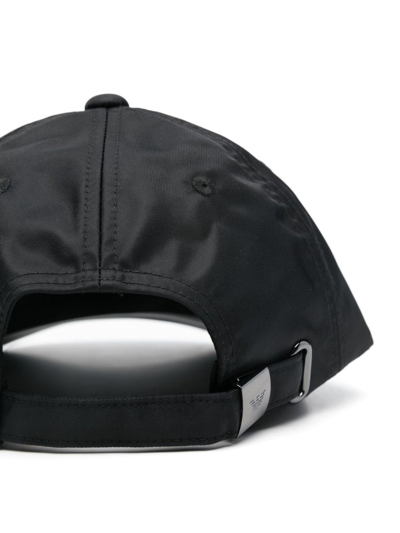 Emporio Armani Asv Nylon Baseball Cap With Eagle Plate |... | Urbalenti™ NYC