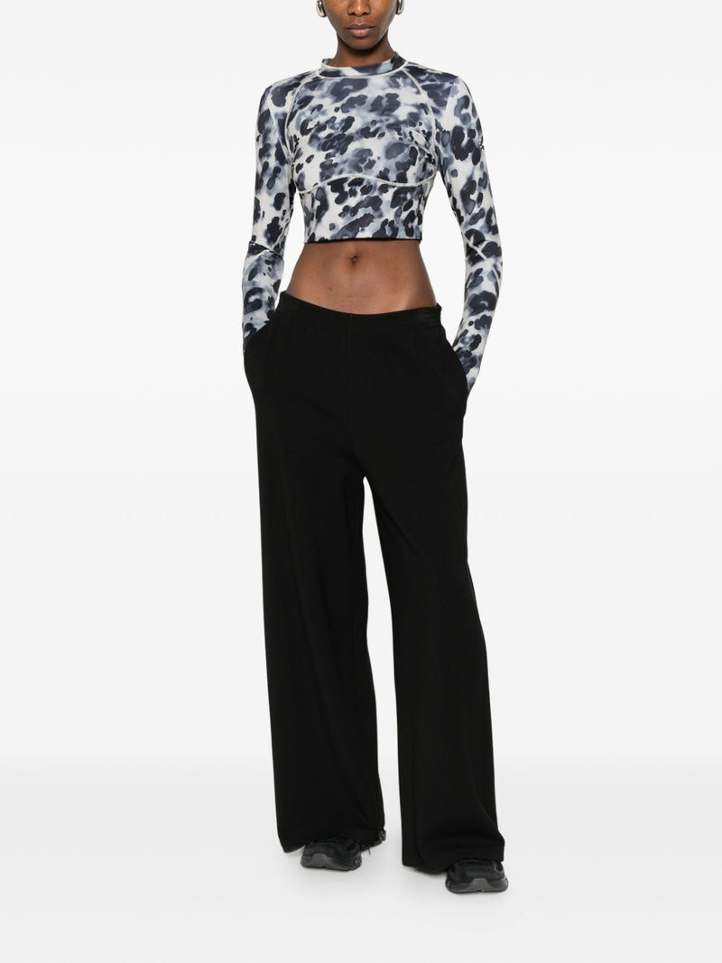 Adidas By Stella McCartney Open-back t-shirt | Urbalenti™ NYC