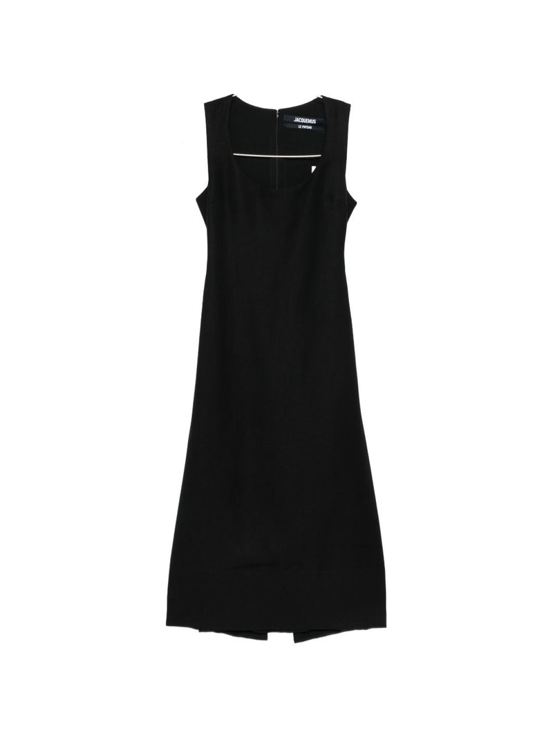 JACQUEMUS La Robe Tablier long dress Variant 2 | Urbalenti™ NYC