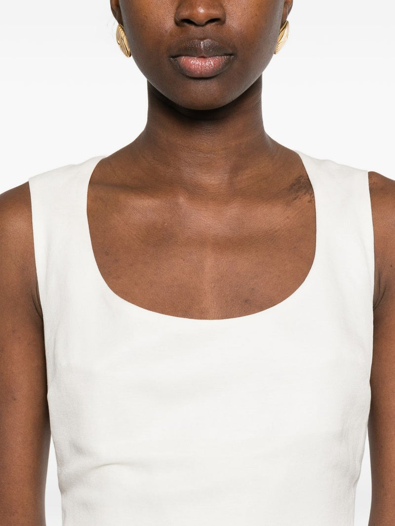 JACQUEMUS La Robe Tablier long dress Variant 1 | Urbalenti™ NYC
