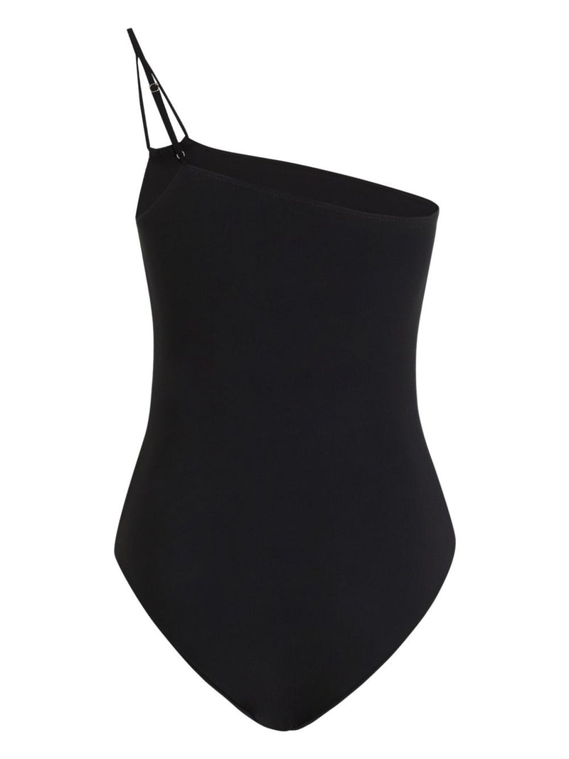 Dolce & Gabbana One shoulder swimsuit | Urbalenti™ NYC