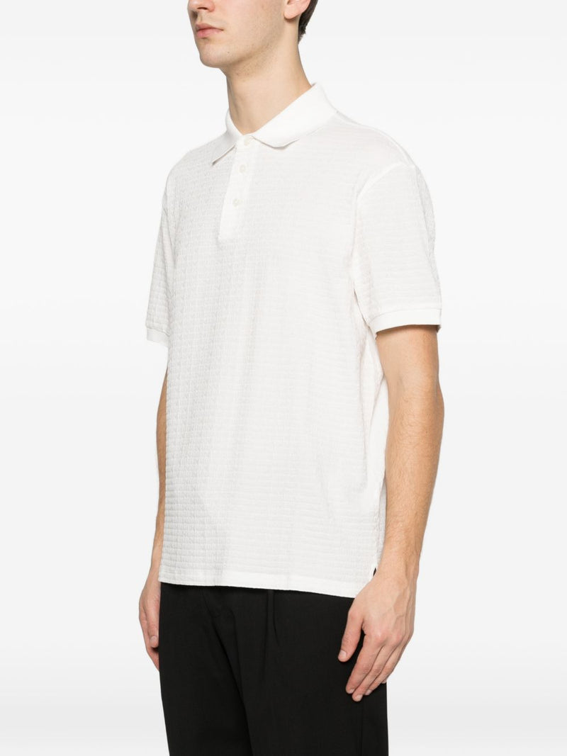 Emporio Armani Emporio Armani Logo cotton polo shirt