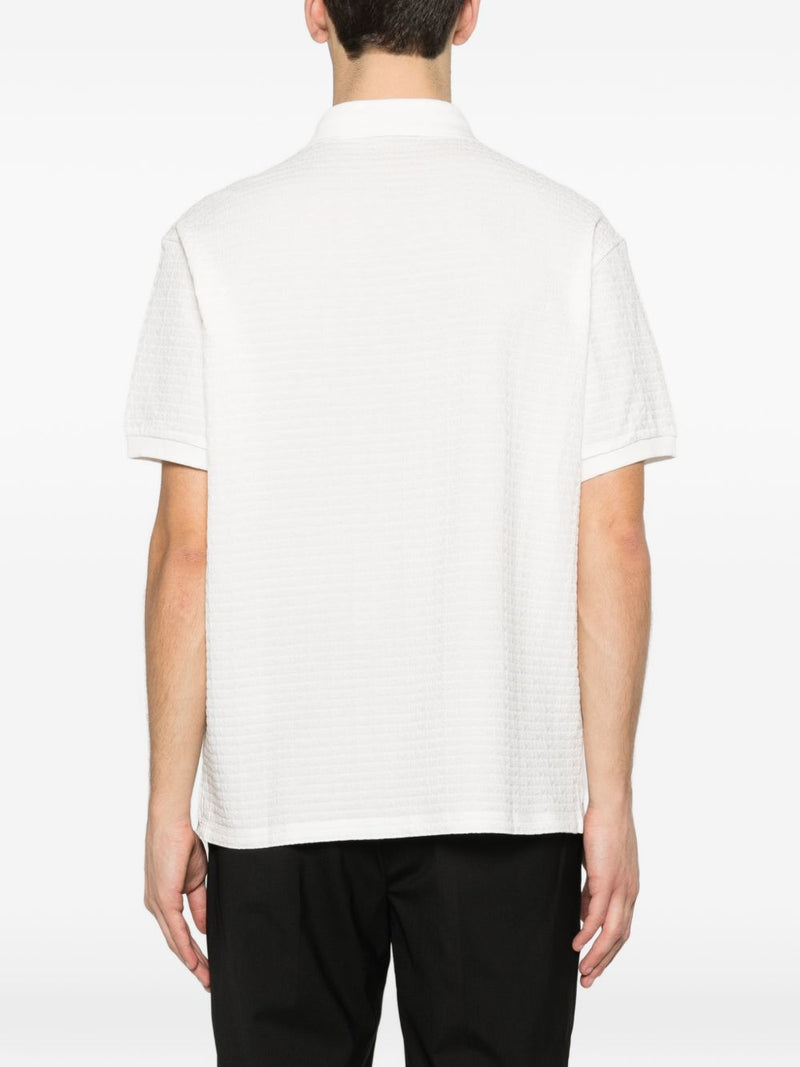 Emporio Armani Emporio Armani Logo cotton polo shirt