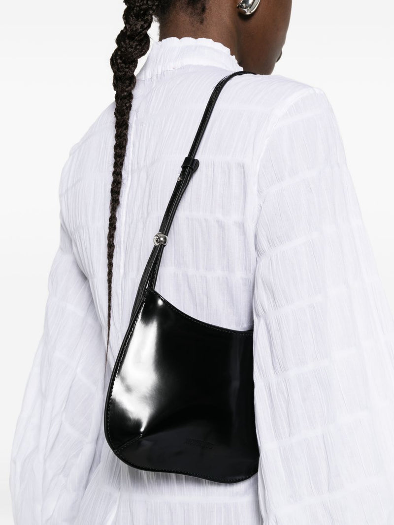 JACQUEMUS Le Petit Bisou leather shoulder bag Variant 2 | Urbalenti™ NYC