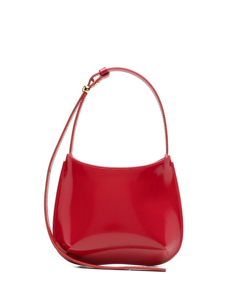 JACQUEMUS Le Petit Bisou leather shoulder bag Variant 1 | Urba... | Urbalenti™ NYC