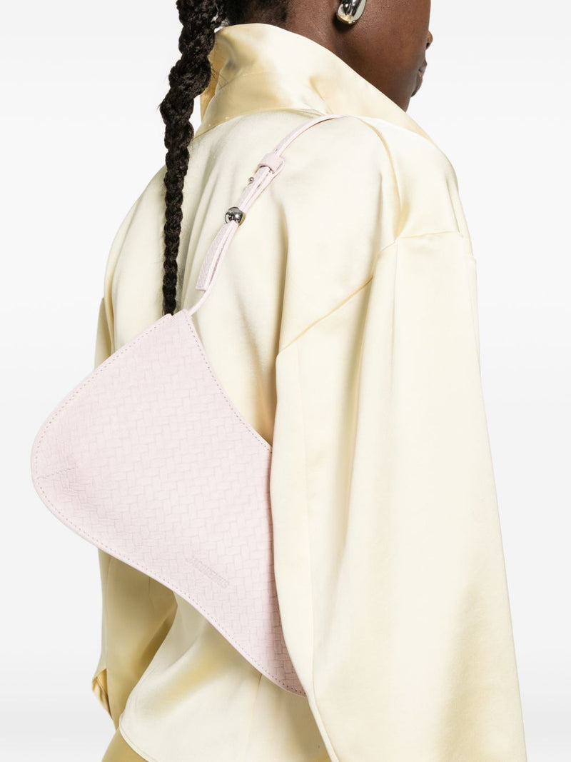 JACQUEMUS Le Bisou leather shoulder bag | Urbalenti™ NYC
