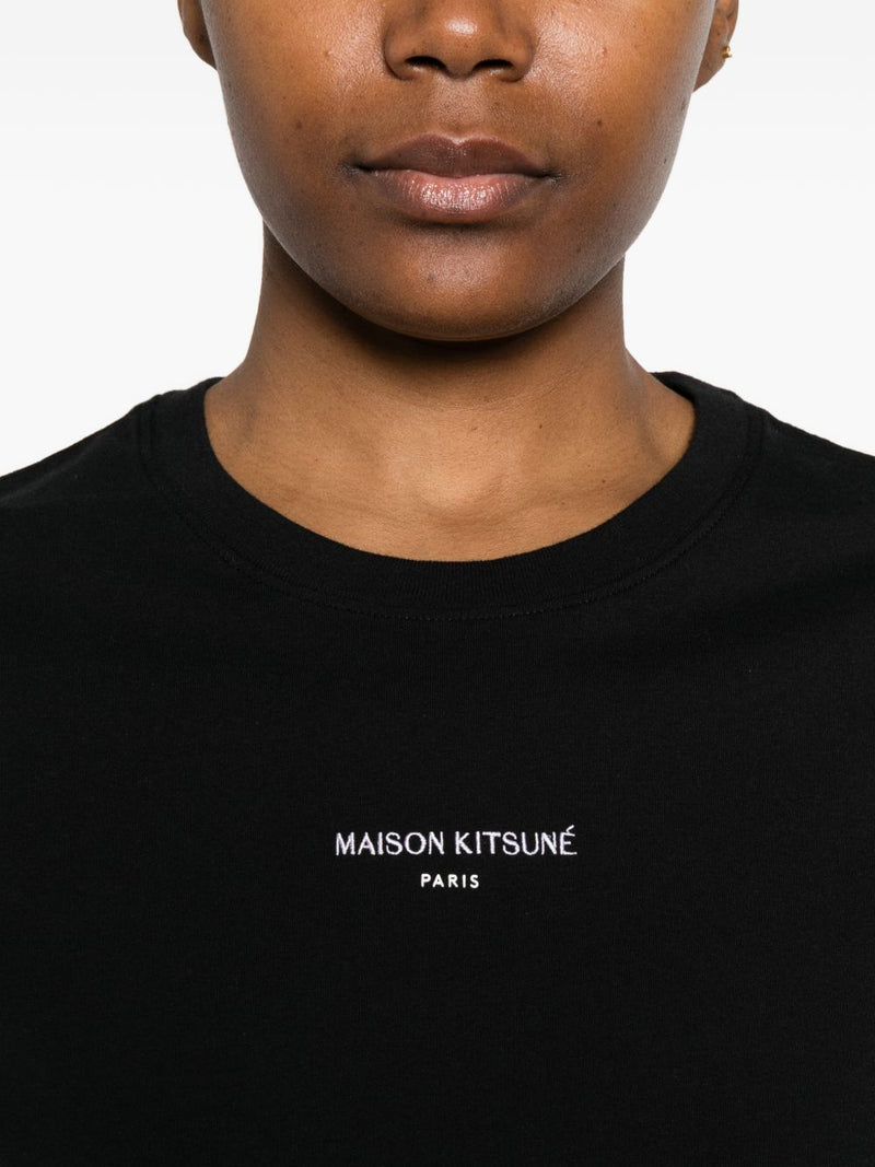 Maison Kitsuné Maison Kitsuné Logo cotton t-shirt