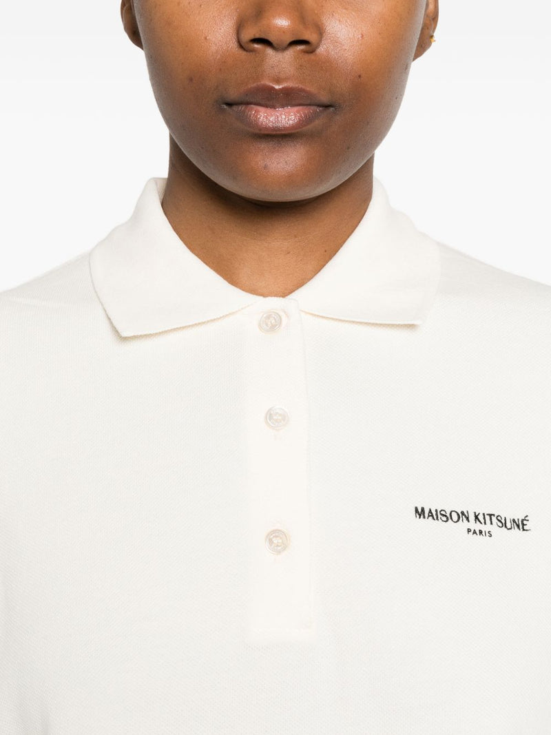 Maison Kitsuné Maison Kitsuné Oversized cotton polo shirt