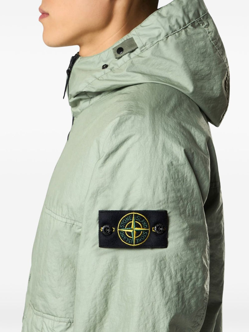 Stone Island Coats Green - Green Nylon - Style 55-P26 | Urbalenti | Urba... | Urbalenti™ NYC