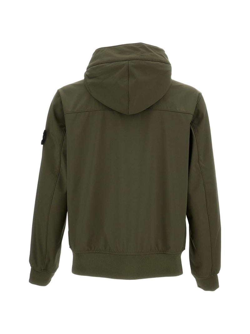 Stone Island Hooded blouson jacket | Urbalenti™ NYC