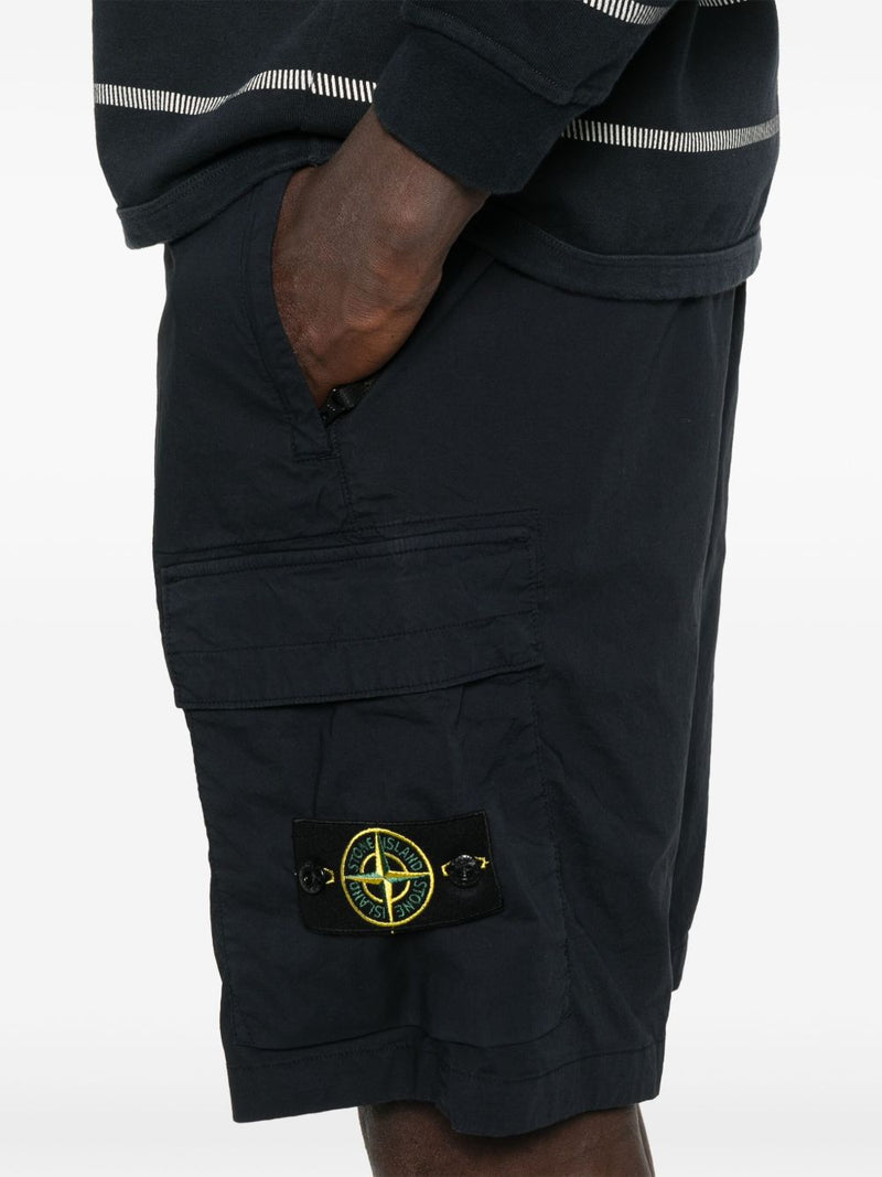 Stone Island Cotton cargo shorts | Urbalenti™ NYC