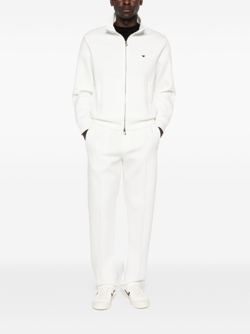 Emporio Armani Logo cotton sweatshirt | Urbalenti™ NYC