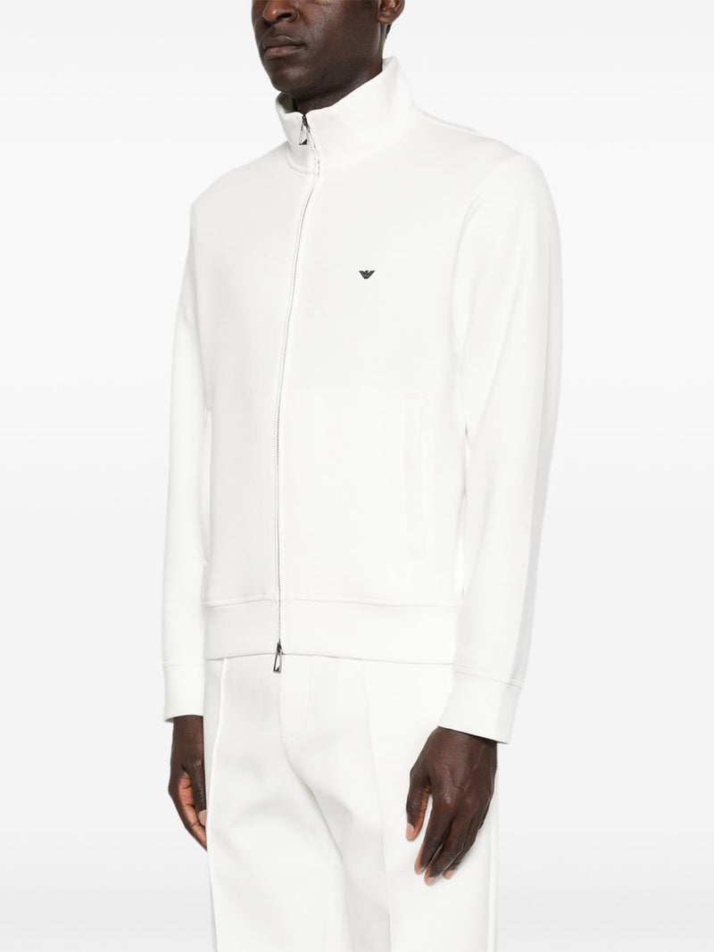 Emporio Armani Logo cotton sweatshirt | Urbalenti™ NYC