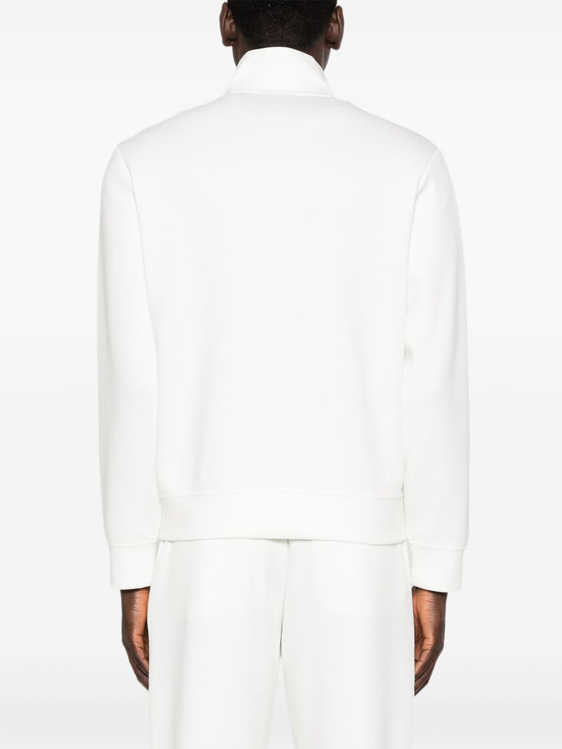 Emporio Armani Logo cotton sweatshirt | Urbalenti™ NYC