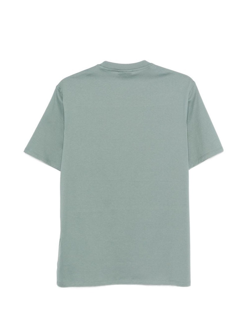 Emporio Armani Logo cotton t-shirt | Urbalenti™ NYC