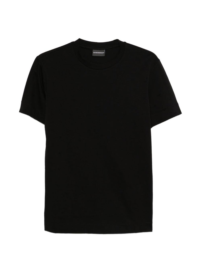 Emporio Armani Logo cotton t-shirt | Urbalenti™ NYC