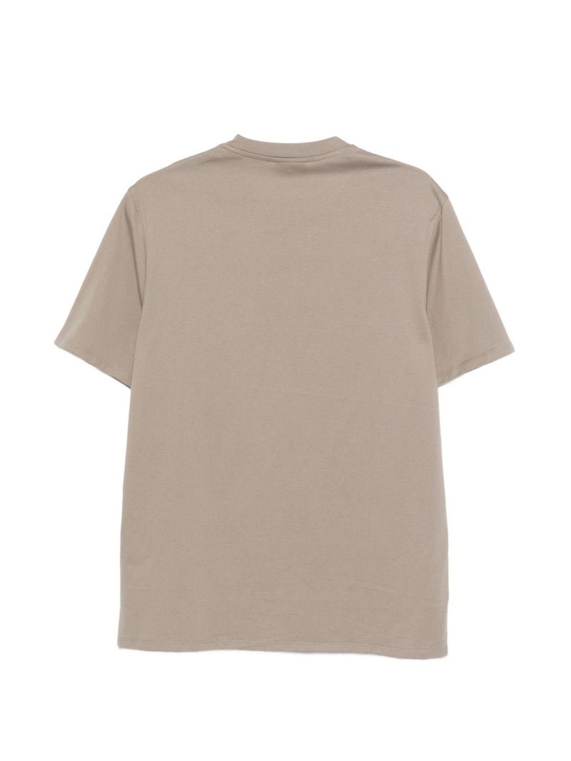 Emporio Armani Logo cotton t-shirt | Urbalenti™ NYC