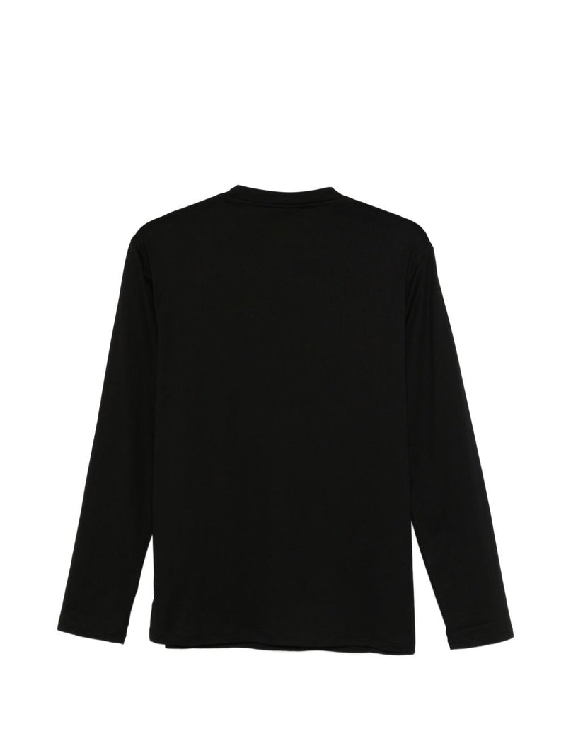 Emporio Armani Logo cotton t-shirt | Urbalenti™ NYC
