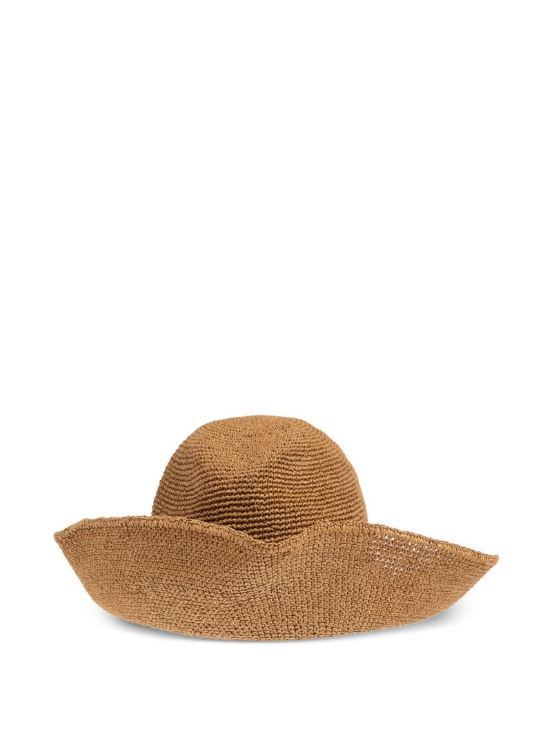 Emporio Armani Woven Papier Hat | Urbalenti™ NYC