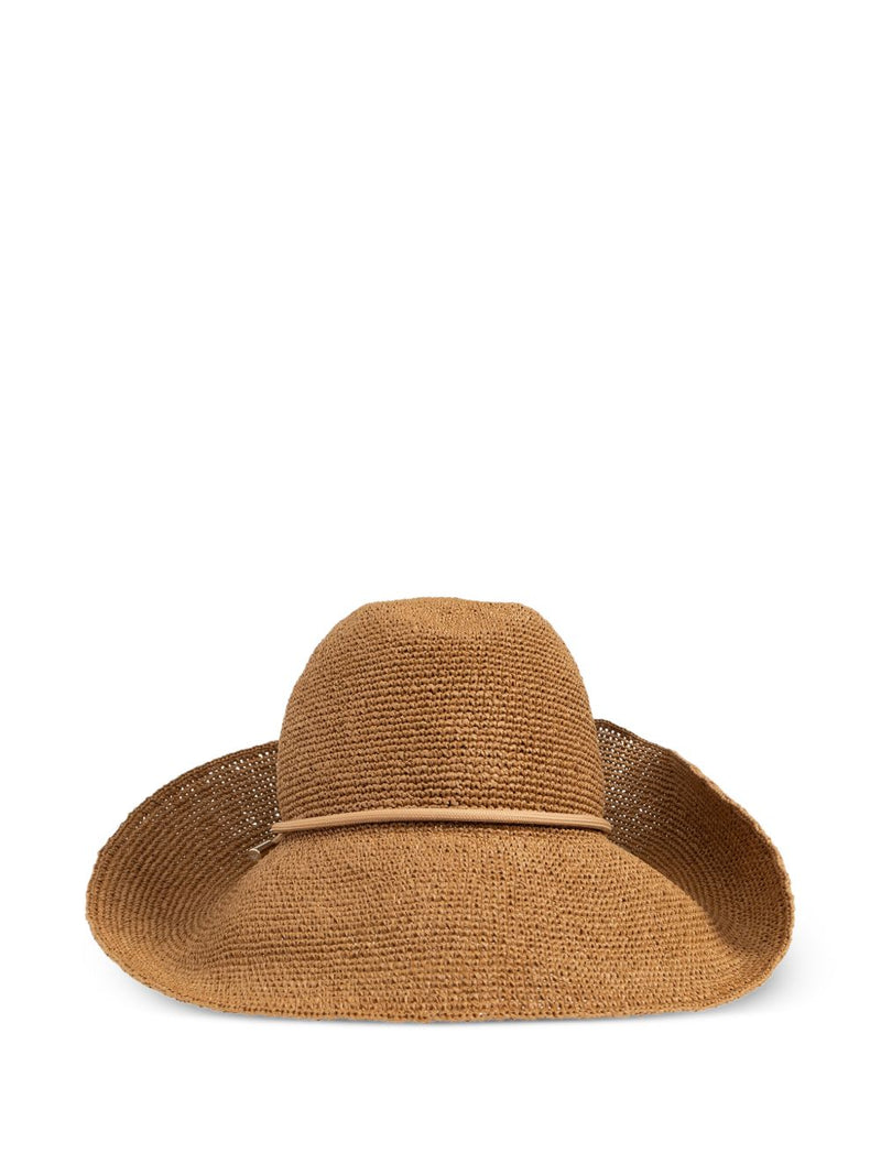 Emporio Armani Woven Papier Hat | Urbalenti™ NYC