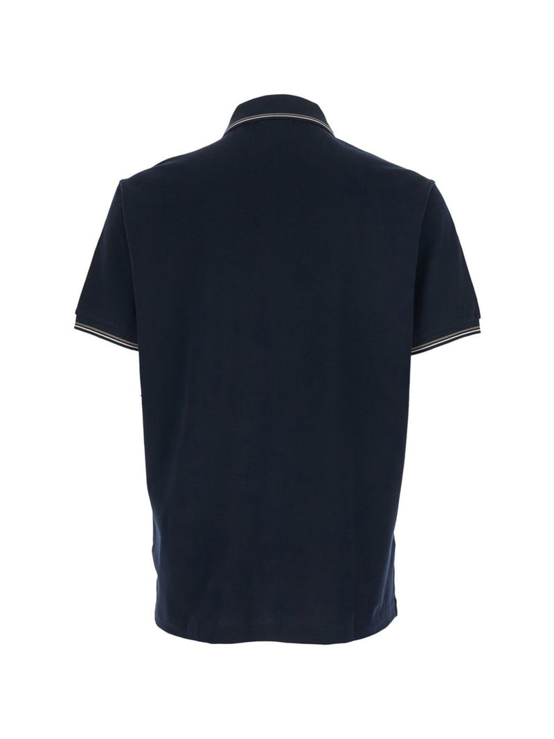 Emporio Armani Emporio Armani Logo cotton polo shirt