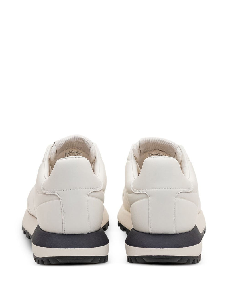 Emporio Armani Emporio Armani Thermoformed Leather sneakers