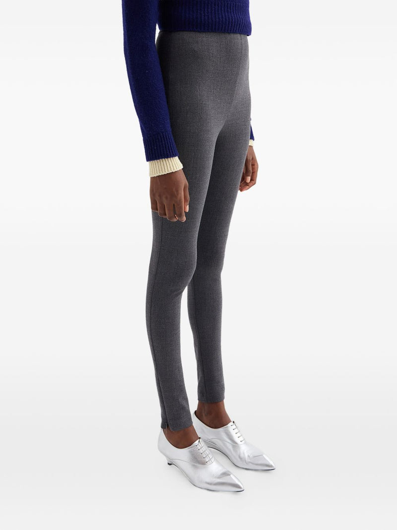 Jil Sander Wool slim trousers | Urbalenti™ NYC