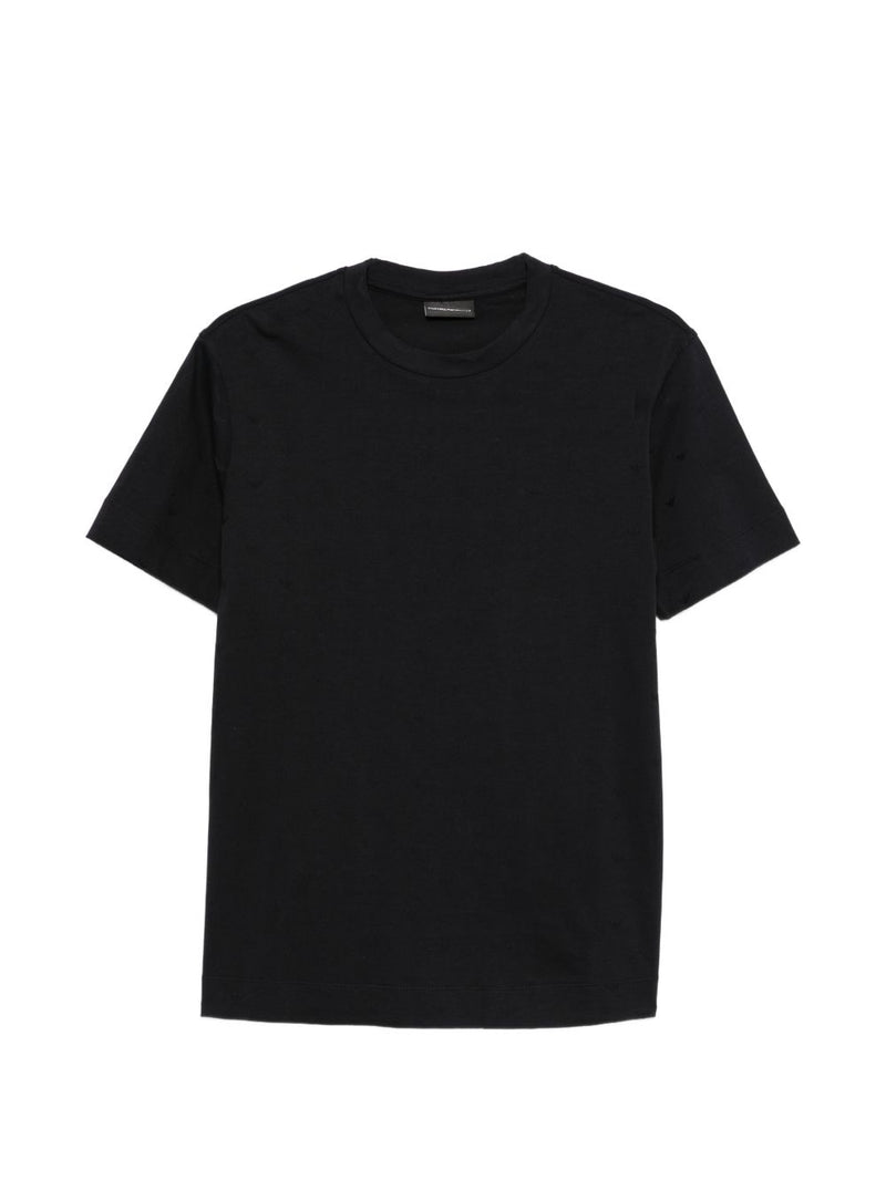 Emporio Armani Logo cotton t-shirt | Urbalenti™ NYC