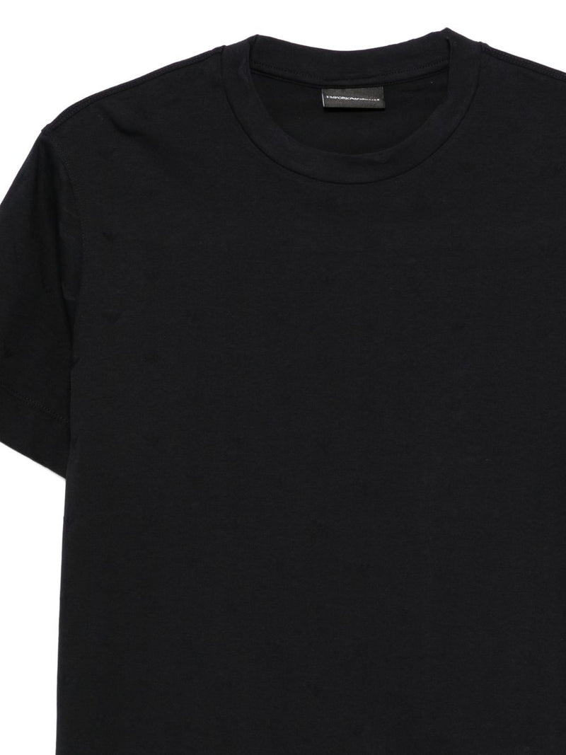 Emporio Armani Logo cotton t-shirt | Urbalenti™ NYC