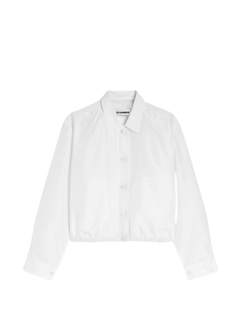 Jil Sander Cropped blouson jacket | Urbalenti™ NYC