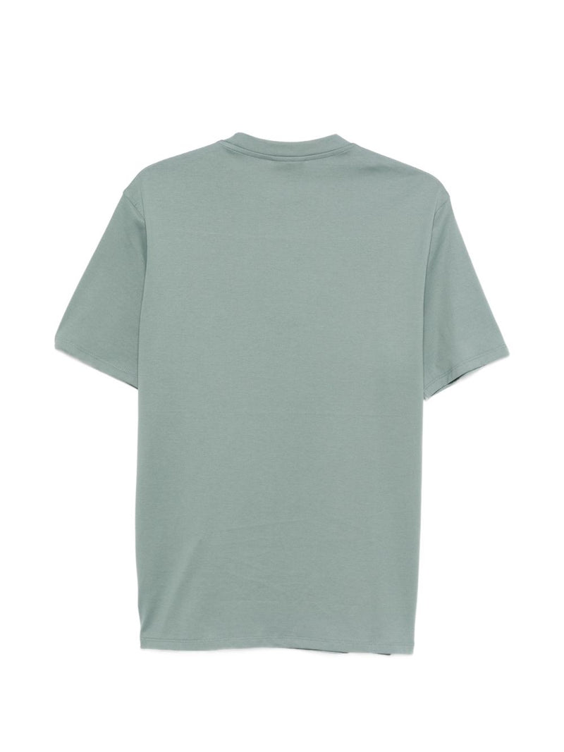 Emporio Armani Logo cotton t-shirt | Urbalenti™ NYC