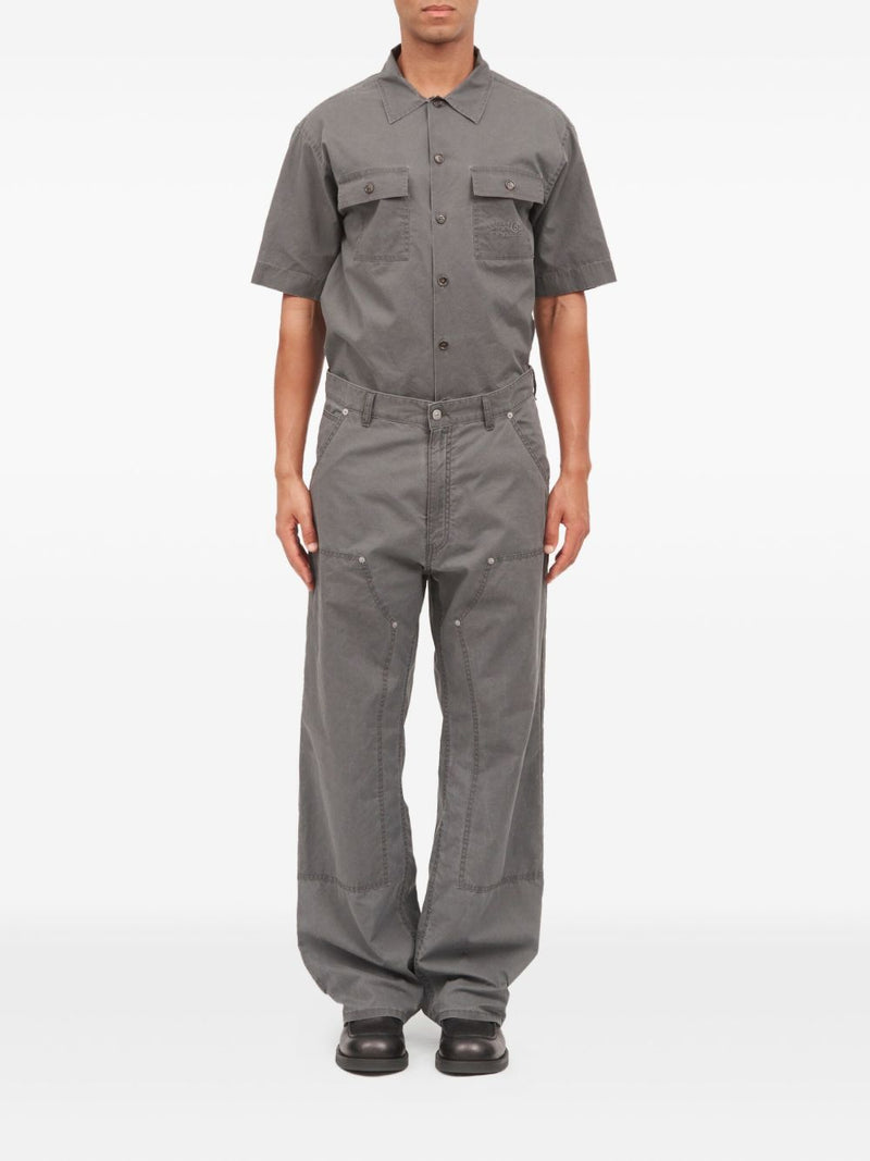 MM6 Maison Margiela Wide-leg denim jeans | Urbalenti™ NYC