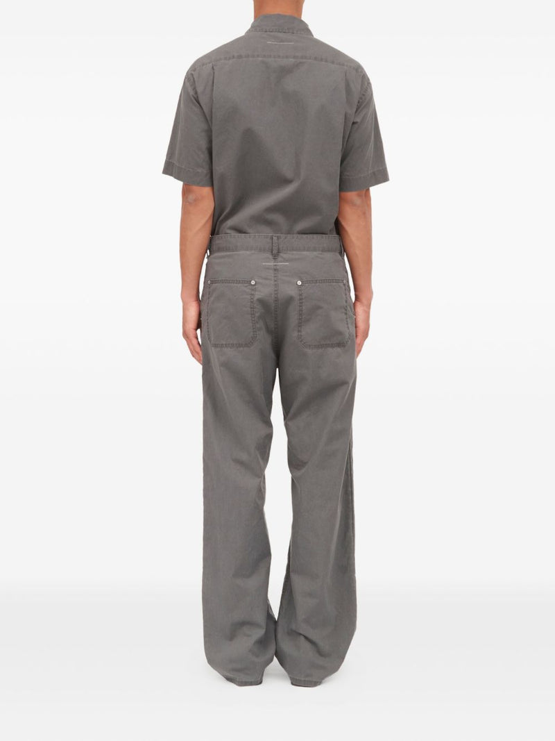 MM6 Maison Margiela Wide-leg denim jeans | Urbalenti™ NYC