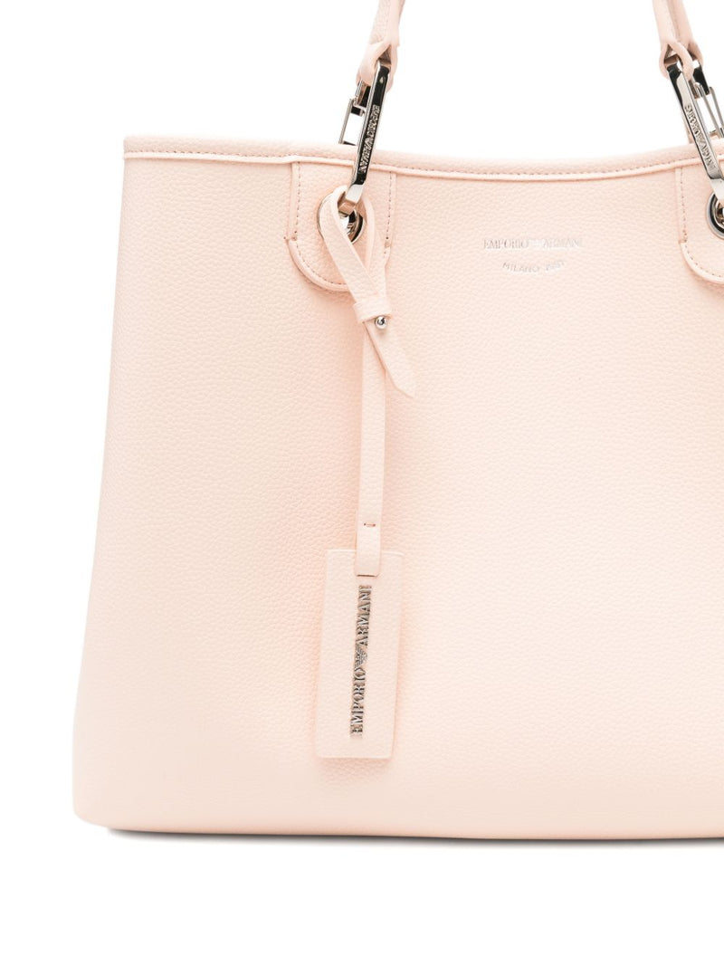 Emporio Armani Myea Medium Shopper With Deer Print | Urbalenti™ NYC
