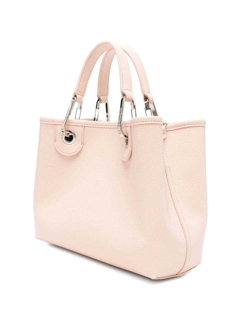 Emporio Armani Small Myea Shopper Bag With Deer Print | Urbalenti™ NYC