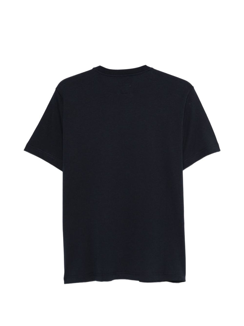 Emporio Armani Logo cotton t-shirt | Urbalenti™ NYC