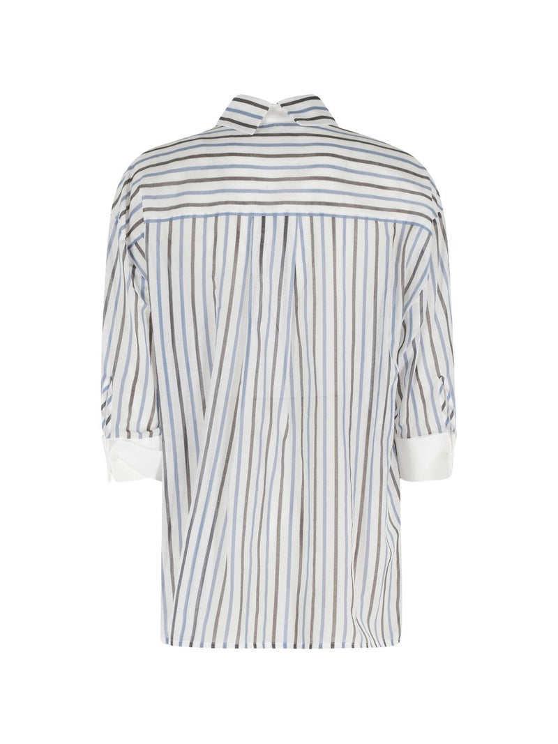 Semicouture Semicouture Gracia striped cotton shirt